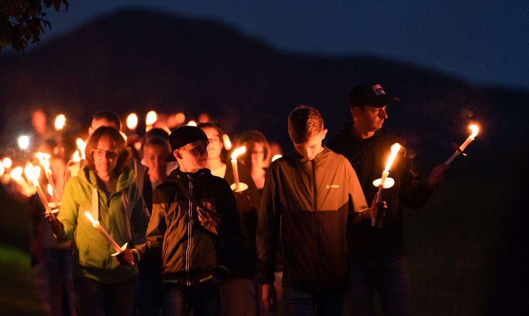 Fackelwanderung Sommer