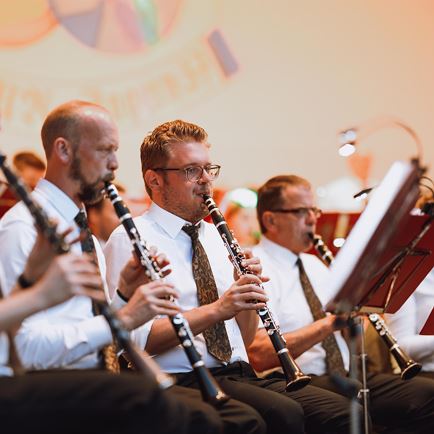 Maiblasen der BMK Angath