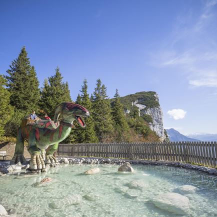 Familien- und Kinderprogramm: Rein in die Gondel - Rauf in die Urzeit