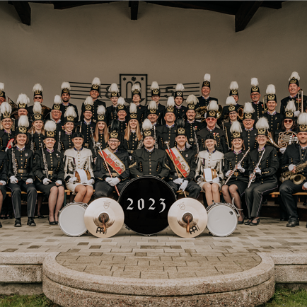 Maiblasen der Knappenmusikkapelle