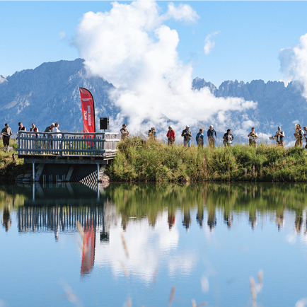 Wanderung zur Bergmesse - Weisenbläsertreffen