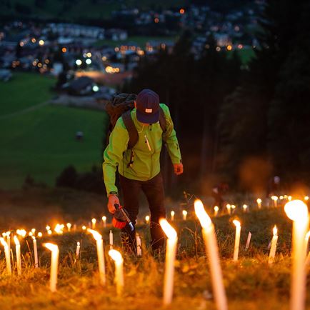 Brixentaler mountain lights