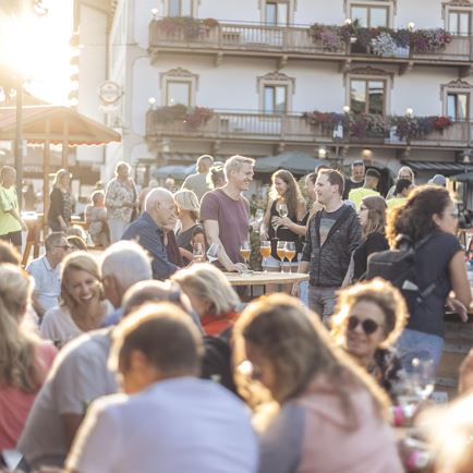 Village festival in Kirchberg
