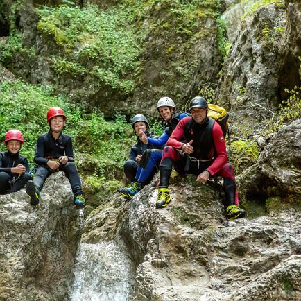 Canyoning halve dagtour 