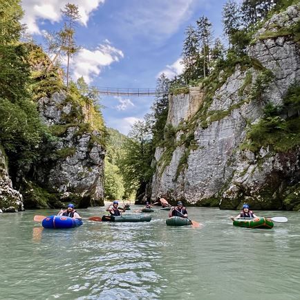 Packrafting The Gorge Klobensteinschlucht