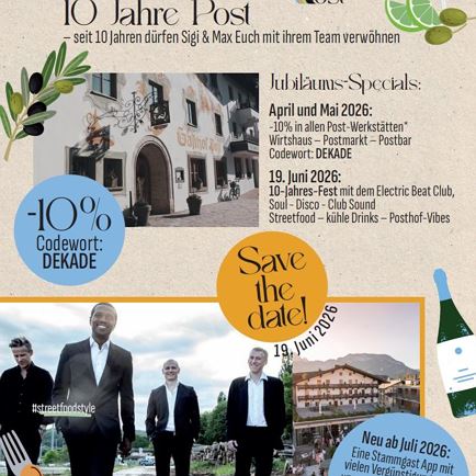10th Anniversary Celebration 'Post' 