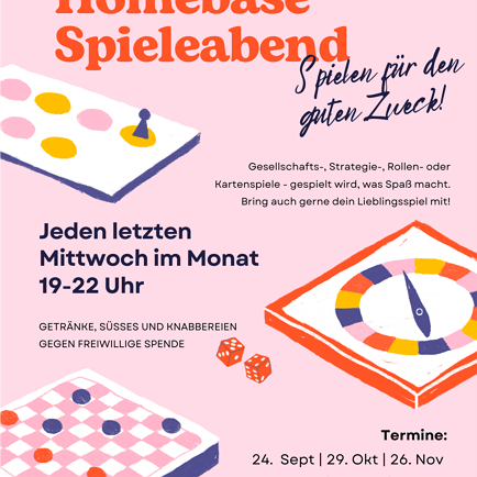 Homebase Spieleabend - Spielen für den guten Zweck!