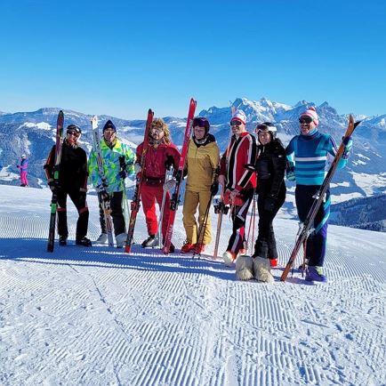 Retro-Skitag mit Live Konzert