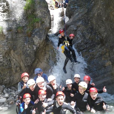 Autumn programme: Family canyoning