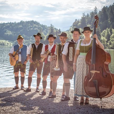 Seeleuchten met 'Hallgrafen - Musikanten'