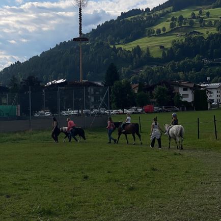 Kinderponyrijden in Westendorf