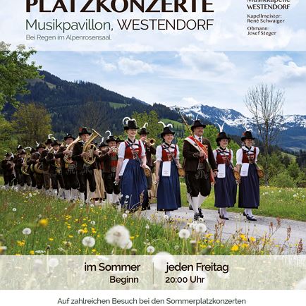 Pleinconcert in Westendorf