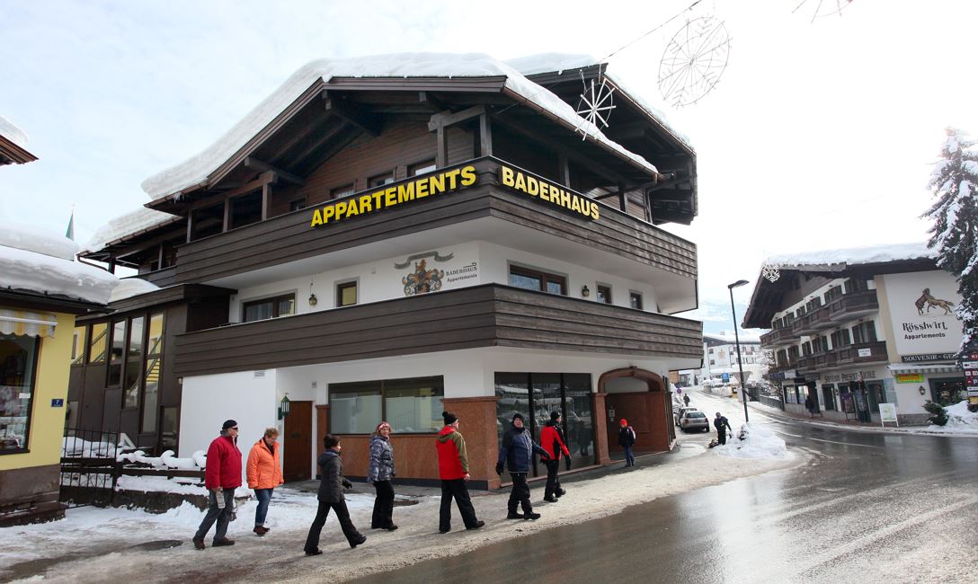 Appartement Baderhaus- Winterbild