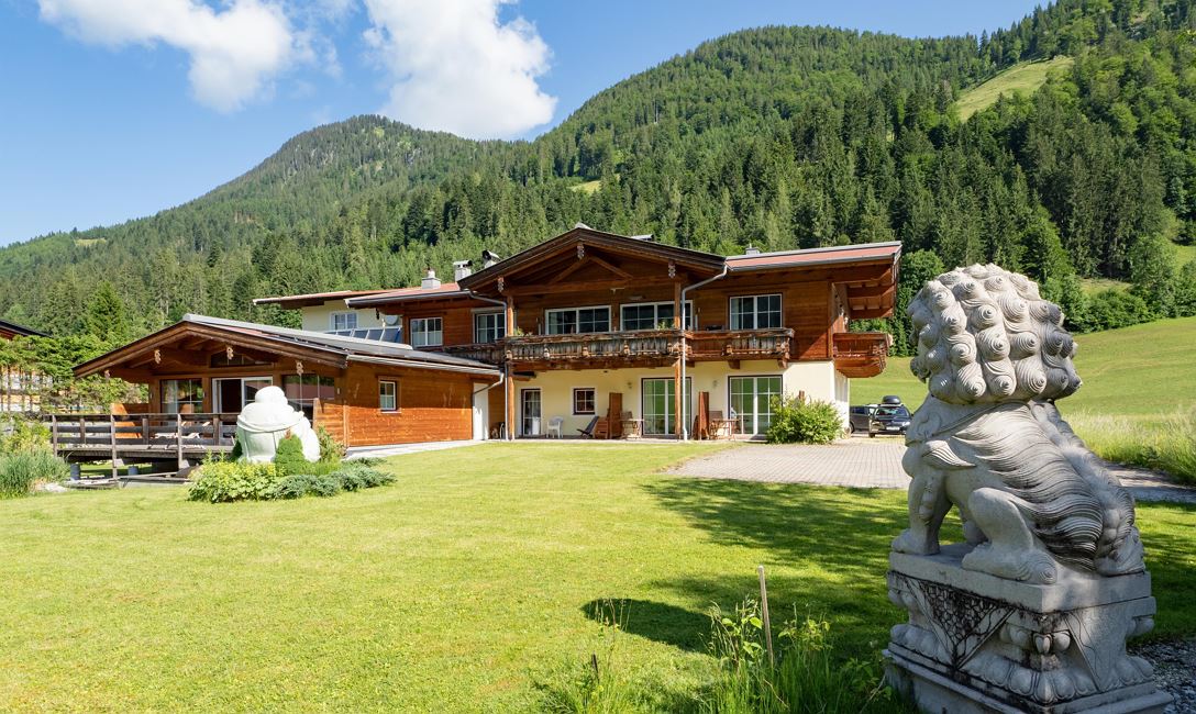 Romantik Pension Lehrberg St. Jakob i.H. Garten