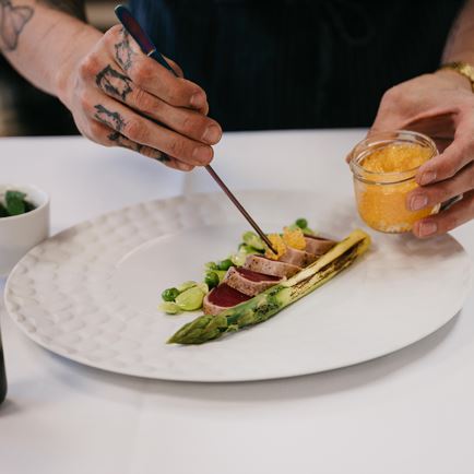 2-Hauben Küche im Restaurant Spitzbuam