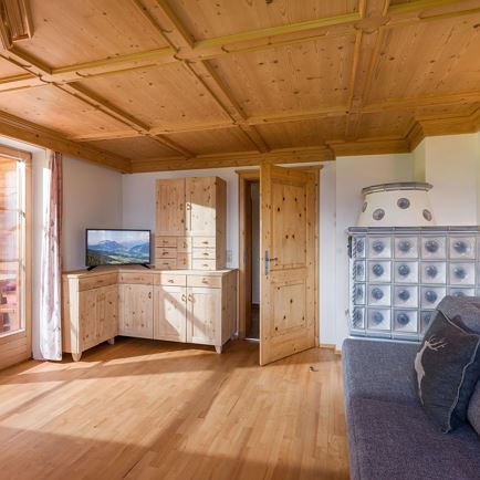 Flecklhuette Wohnzimmer