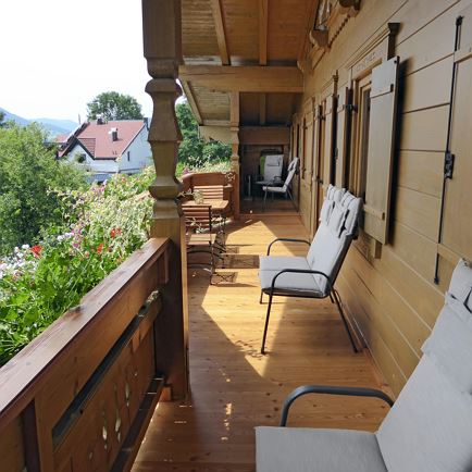 Balkonterrasse Süd