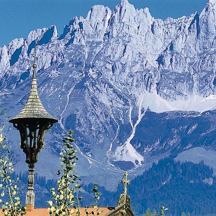 Martinshof St. Johann - Aussicht Wilder Kaiser