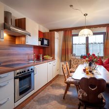 Küche Ferienwohnung Liebe (c) Hannes Dabernig