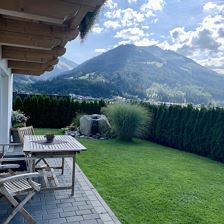 Garten Blick Kandleralm