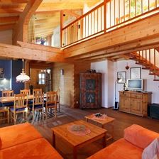 Appartement-Wohnzimmer