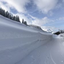 Direkt vom Haus per Ski auf die Piste