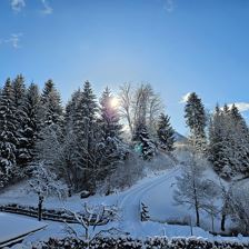 Winterliche Aussicht