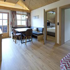 6-Personen Appartement Wohnraum