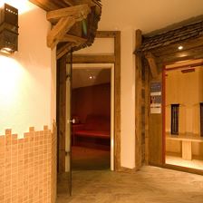 Dampfbad und Infrarotkabine