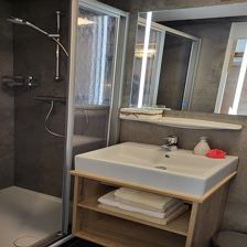 Badezimmer Fewo  Sonnenaufgang