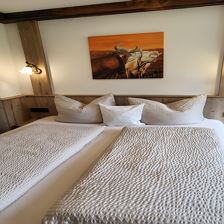 Schlafzimmer Fewo Sonnenaufgang