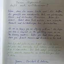 Gästebuch