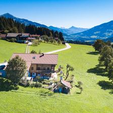 Vogelperspektive Richtung Osten (Kitzbüheler Horn)