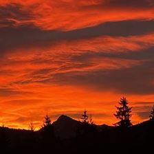 Sonnenuntergang Sommer