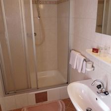 Ferienhaus Brix, Studio 1, Badezimmer