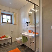 Lorenz, Wilder Kaiser, Badezimmer