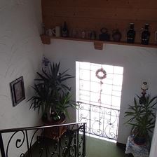 Aufgang in den 1. Stock