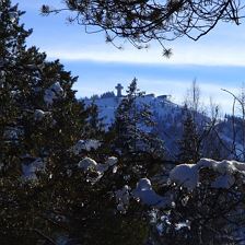 Buchensteinwand mit Jackobskreuz