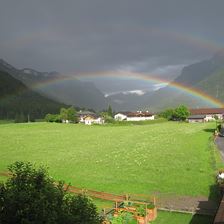 Regenbogen in Waidring