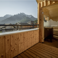 Private Outdoor Sauna  - Casa Defrancesco