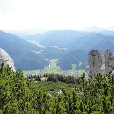 Wanderung Steinplatte