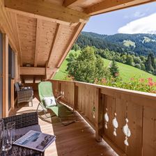 großzügiger Balkon