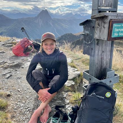 Mountain hiking guide Lisi Osl