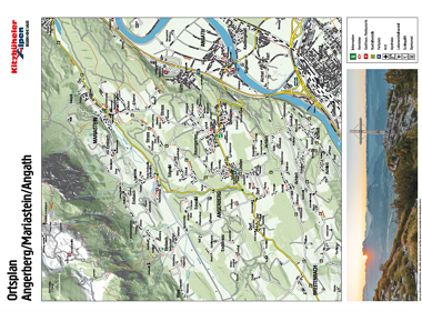 Local map Angath / Angerberg / Mariastein