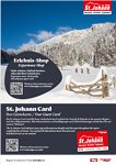 Gastenkaart St. Johann Card