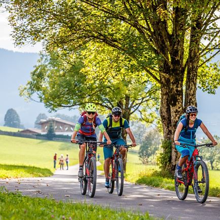 4. Etappe: KAT-BIKE- LIGHT sportlich Windautal - Angerberg