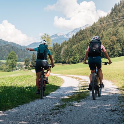 1st stage: KAT-Bike LIGHT comfortable: Angerberg - Ellmau