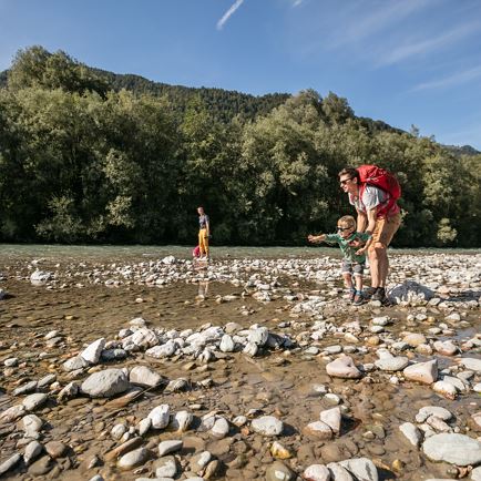 Flusserlebnis Großache mit Flugplatzrunde