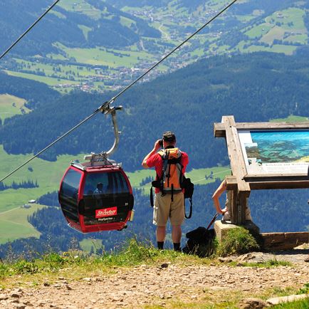Aussicht auf der Hohen Salve